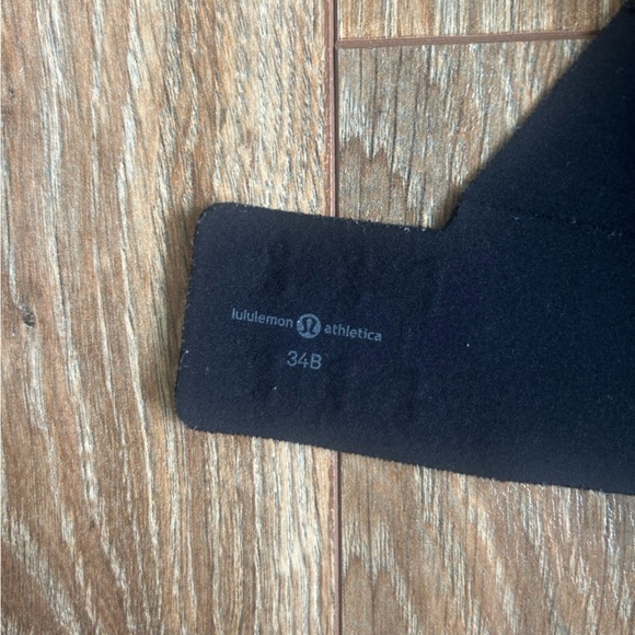 Lululemon Athletica Black Enlite Sports Bra 34B - Picture 5 of 7